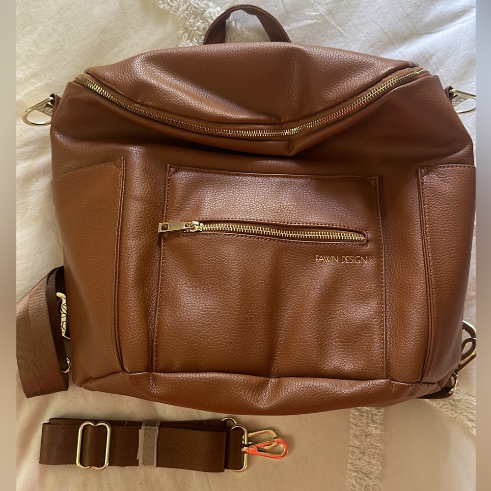 Fawn design diaper bag strap needs repair